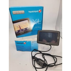 Tom Tom XL 355 SE Special Edition GPS 2010 4.3" Widescreen Navigation Working